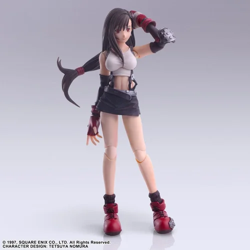 Final Fantasy VII Bring Arts Action Figure Tifa Lockhart Digital Plus Edition 14 cm