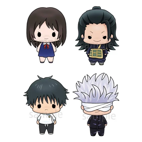 Jujutsu Kaisen 0 Chokorin Mascot Series Trading Figure 5 cm Blind Box - 1 Unidade