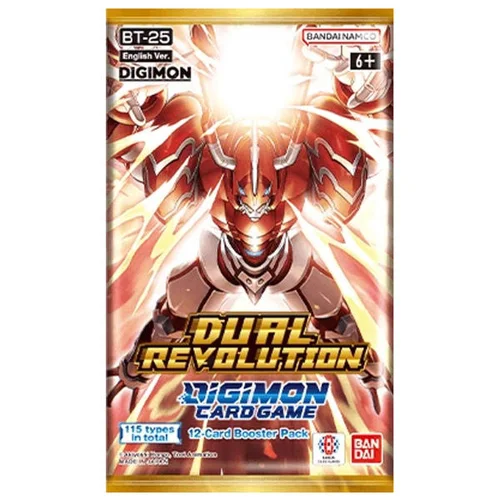 Digimon Card Game BT-25 Dual Revolution English - 1 Booster