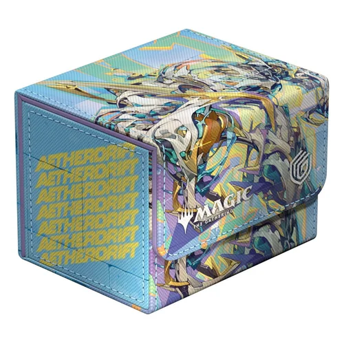 Ultimate Guard Sidewinder 100+ Xenoskin Magic: The Gathering "Aetherdrift" (79 x 104 x 88 mm) - Riptide Gearhulk