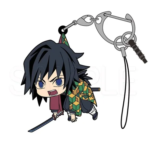 Demon Slayer: Kimetsu No Yaiba Anime: Giyu Tomioka Sword Ver. Tsumamare Keychain
