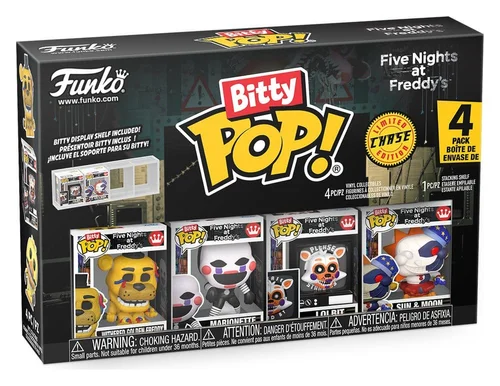 Five Nights at Freddy's Bitty POP! Vinyl Figure 4-Pack Series 5 2.5cm