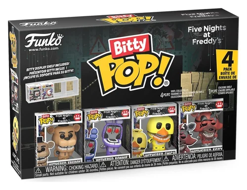 Five Nights at Freddy's Bitty POP! Vinyl Figure 4-Pack Series 6 2.5 cm
