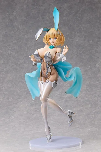Original Character Bunny Suit Planning PVC Figure 1/4 Sophia F. Shirring: Bunny Ver. (White Edition) 51 cm