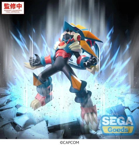 Mega Man Battle Network Luminasta PVC Figure Mega Man Gregar Beast 17 cm