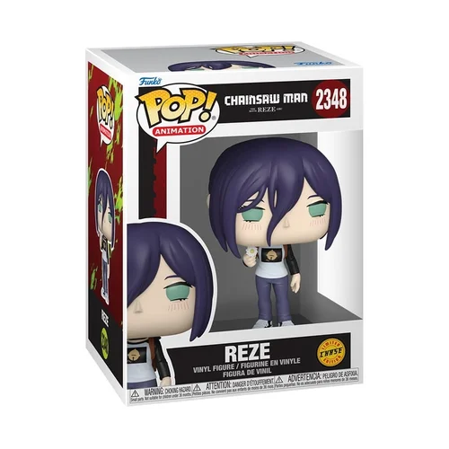 Chainsaw Man POP! Animation Vinyl Figures Reze 9 cm Chase Ver.