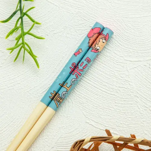 Chopsticks 21cm Ponyo in the ocean - Ponyo on the Cliff