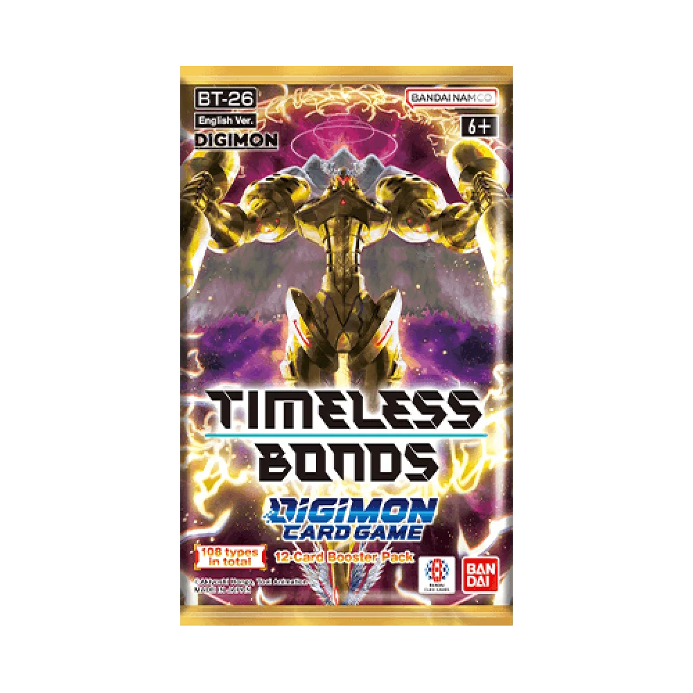 Digimon Card Game BT-26 Timeless Bonds English - 1 Booster