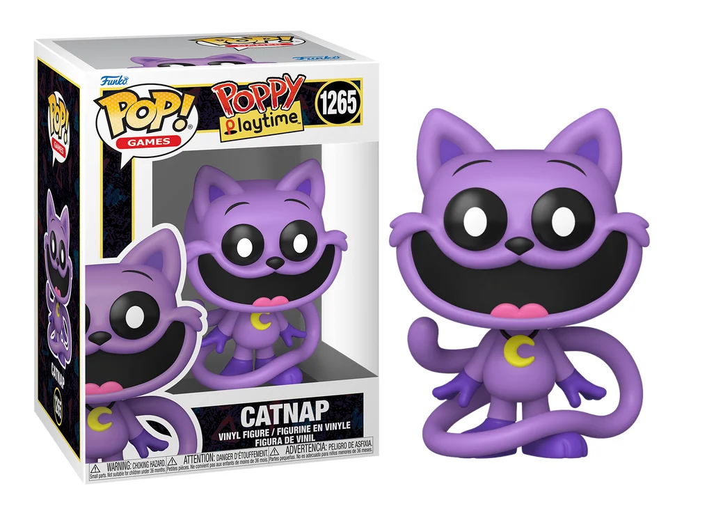Poppy Playtime POP! Games Vinyl Figure Catnap 9 cm