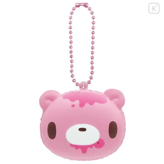 GLOOMY The Naughty Grizzly Squeeze Mascot Macaron Keychain