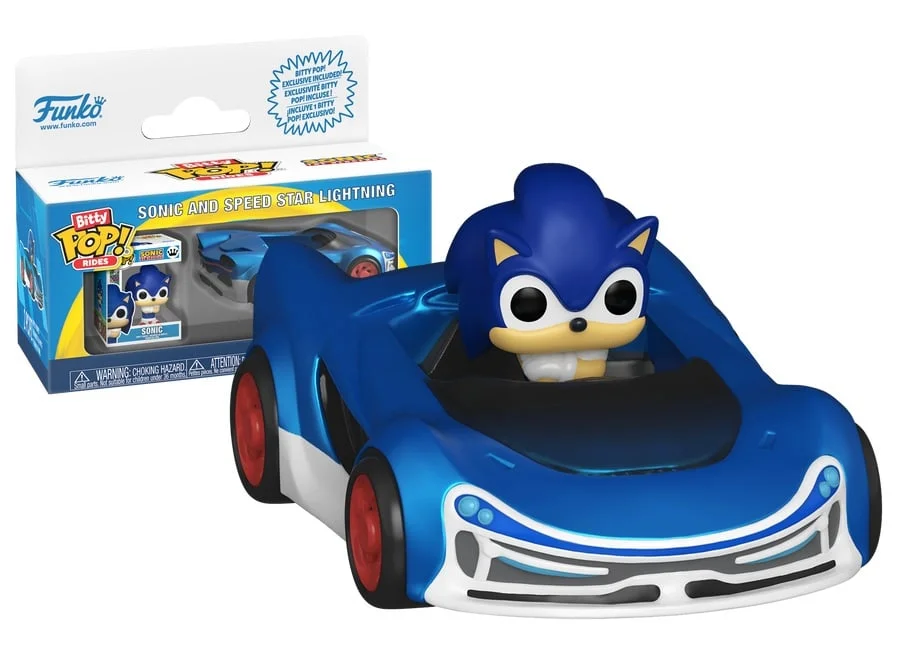 Sonic Bitty POP! Ride Vinyl Figure Speed Star w/Sonic 2.5 cm