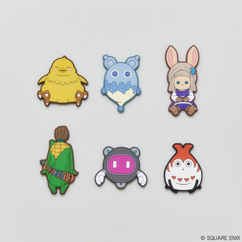 Final Fantasy XIV Rubber Magnet Collection Vol.1 Blind Box - 1 Unidade Aleatória
