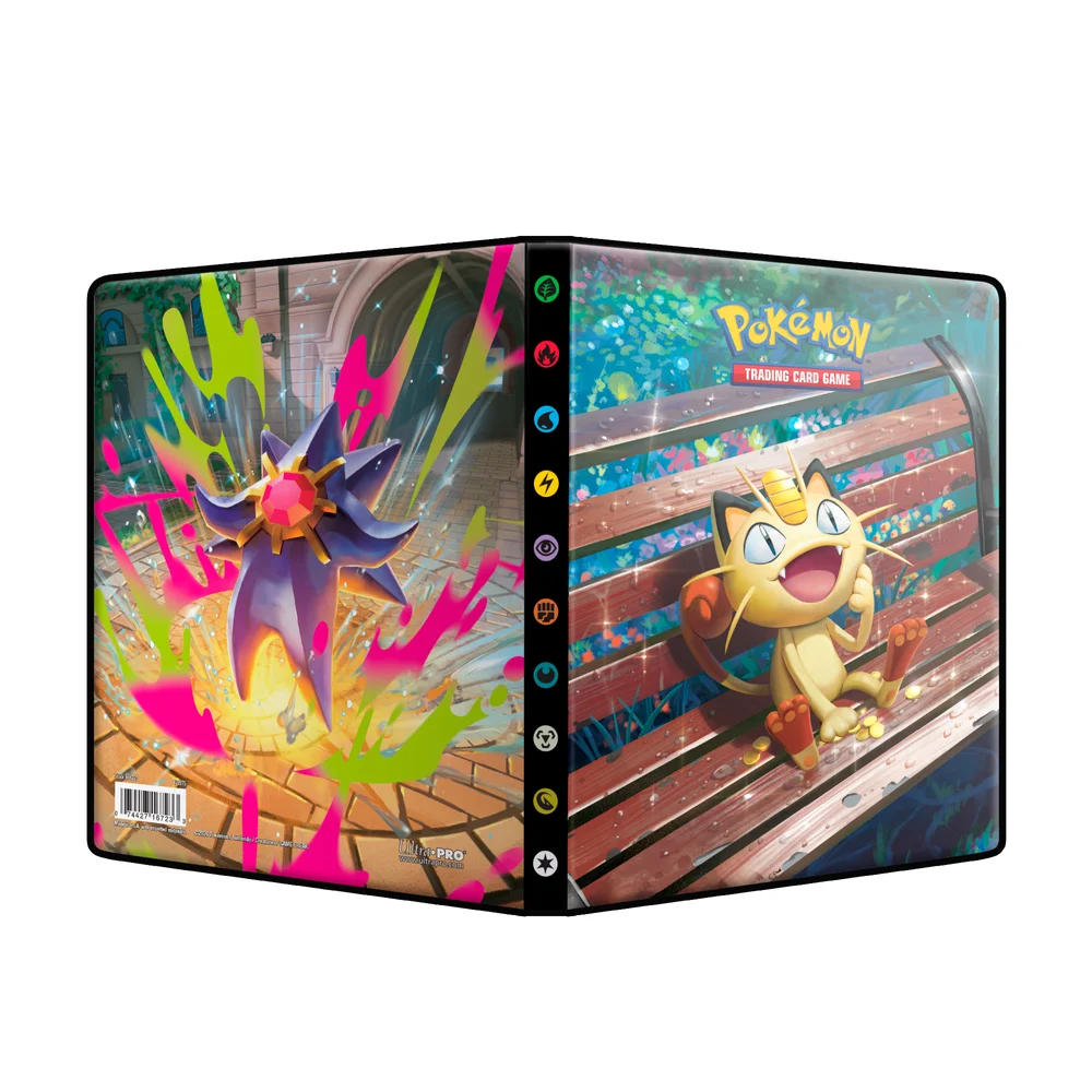Ultra Pro - Mega Evolution Perfect Order 4-Pocket Portfolio for Pokemon (80 double-sleeved cards + 4 oversized cards)