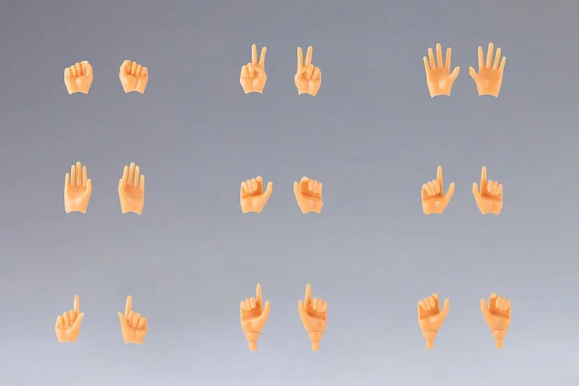 Megami Device M.S.G. Plastic Model Kit 1/1 09 Hand Set Skin Color E