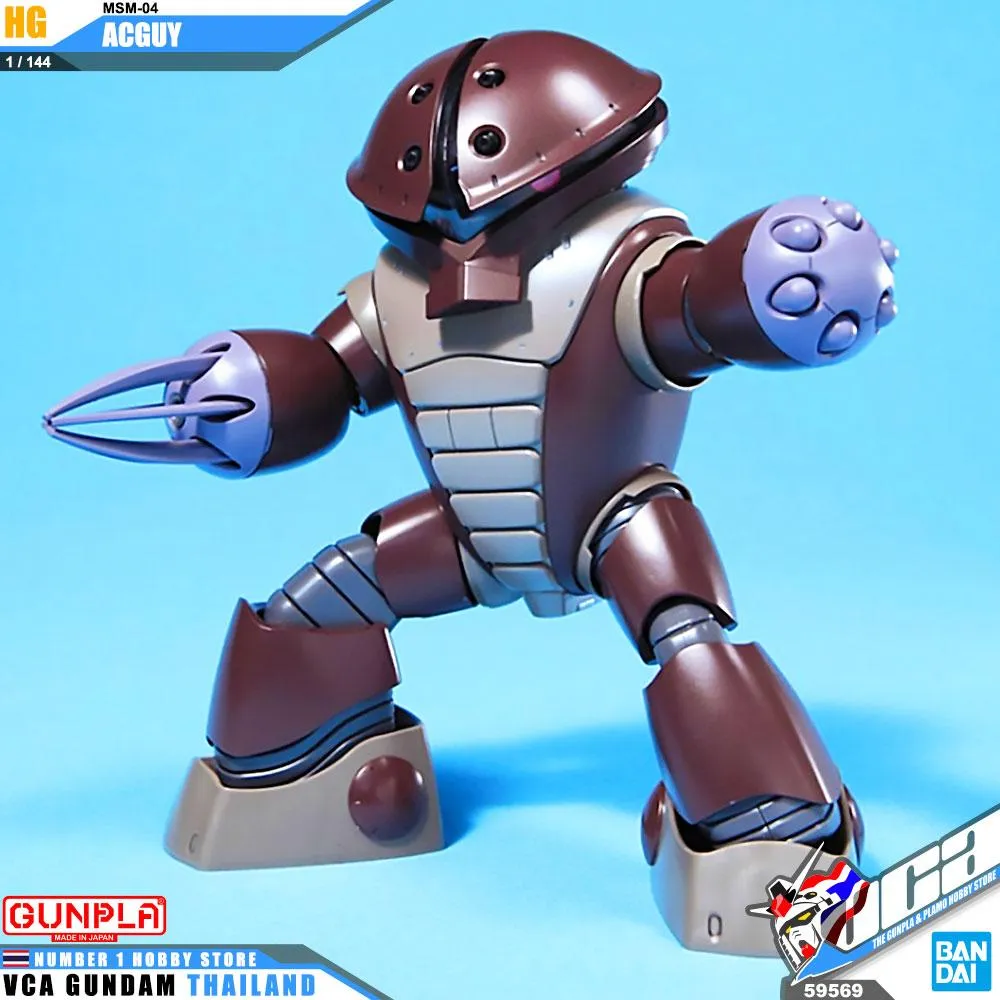 Conbini - GUNDAM - HGUC 1/144 MSM-04 Acguy Mobile Suit - Model Kit