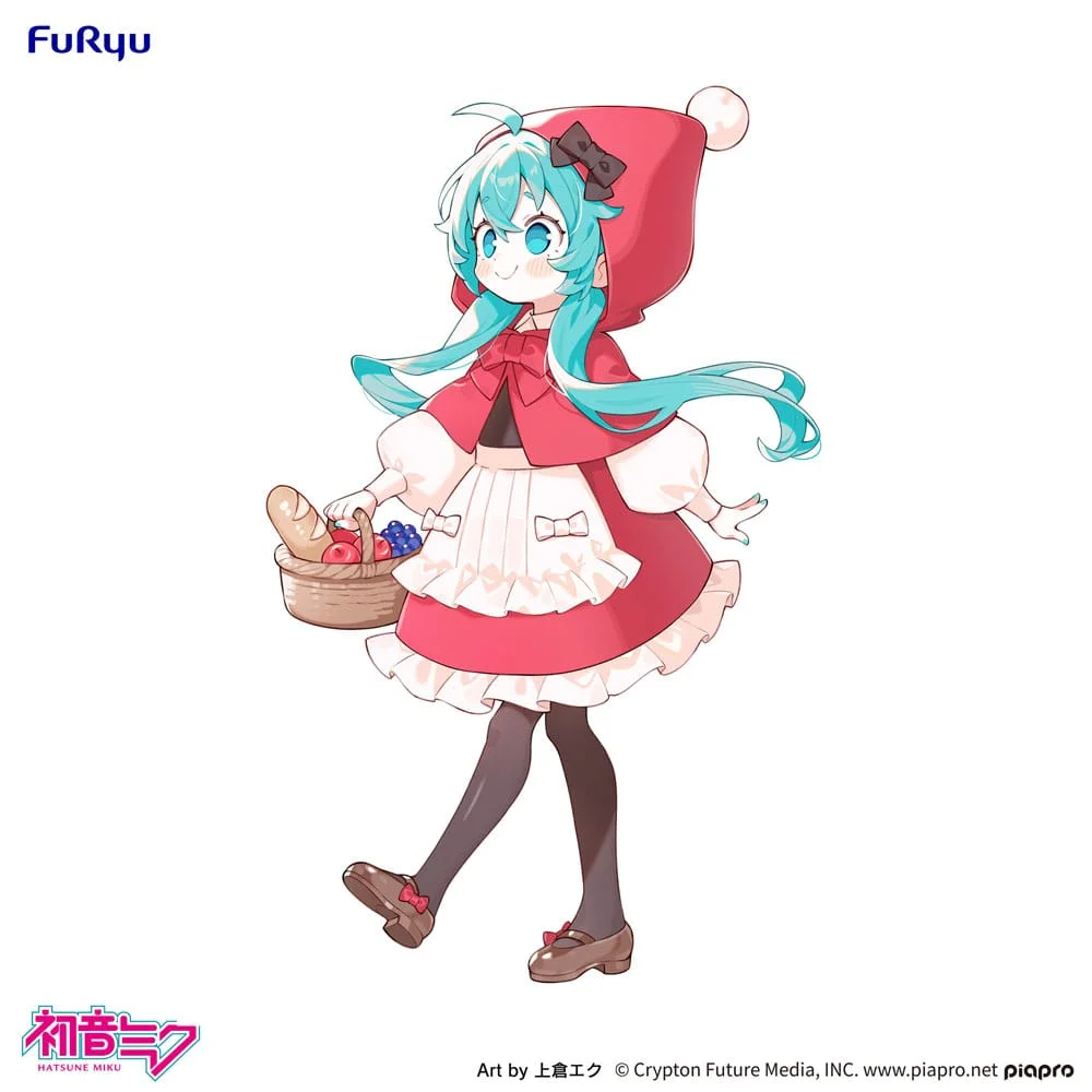 Conbini - Hatsune Miku Desktop Fairy PVC Statue Hatsune Miku Little red ...