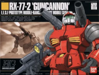 GUNDAM - HGUC 1/144 Guncannon Mass Production Type - Model Kit