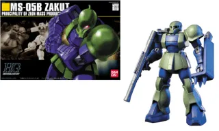 GUNDAM - HGUC 1/144 Zaku I - Model Kit