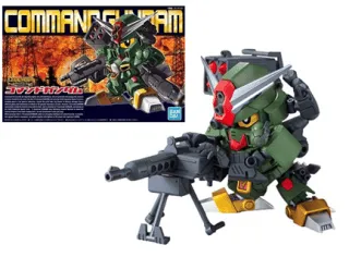 GUNDAM - SD - BB370 LegendBB Command Gundam - Model Kit - 8cm