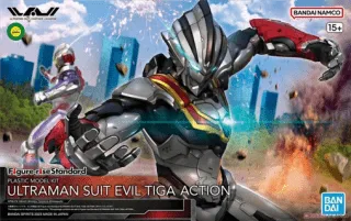 ULTRAMAN - Figure-rise Standard Ultraman Evil Tiga "Action" -Model Kit