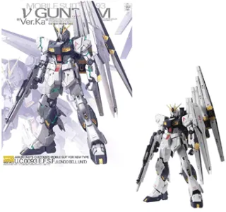 GUNDAM - Model Kit - Master Grade - NU Gundam Version KA - 18 CM