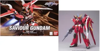 GUNDAM - HG Saviour Gundam 1/144 - Model Kit