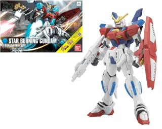 GUNDAM Build Fighters - Model Kit - HG 1/144 - Star Burning Gundam