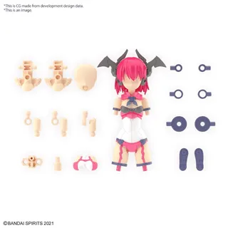 30MS - Option Parts Set 12 (Reaper Costume) Color A - Model Kit