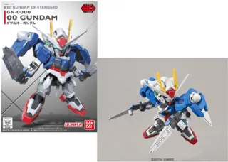 GUNDAM - SD Gundam Ex-Standard 00 Gundam - Model Kit