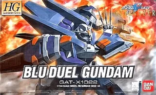GUNDAM - Model Kit - High Grade - Blu Duel Gundam GAT-X1022 - 1/144