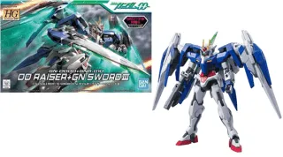 GUNDAM - HG 1/144 OO Raiser+Gn Sword II - Model Kit