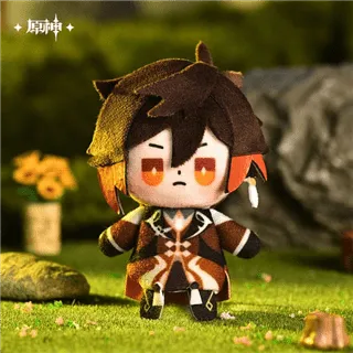 Genshin Impact Genshin Fes 2023 Mini Plush Figure Zhongli 10 cm