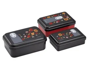 SPIRITED AWAY - No Face & Lanternes - 3 Bento Box Set