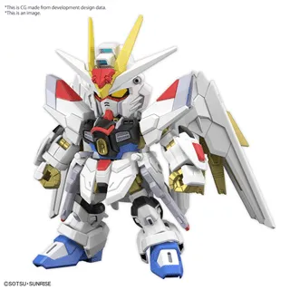 GUNDAM - SD Gundam Cross Silhouette Mighty Strike Freedom - Model Kit