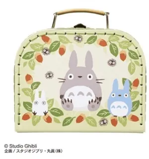 MY NEIGHBOR TOTORO - Totoro Leaves - Suitcase 12.5x15.6x6.8cm
