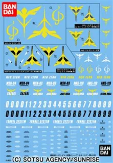 GUNDAM - GUNDAM DECAL 072 - Char's Counterattack Zeon