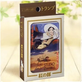 GHIBLI - Porco Rosso - Playing Cards (54 cards)