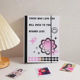 A5 White Six Holes Photocard Binder