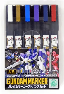 GUNDAM - Gundam Marker GMS-124 Advanced Set