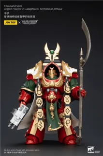 Warhammer The Horus Heresy Action Figure 1/18 Thousand sons Legion Praetor in Cataphractii Terminator Armour 12 cm