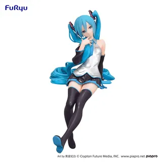 Hatsune Miku Noodle Stopper PVC Statue Kuroboshi Kouhaku Ver. (re-run) 14 cm