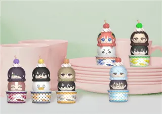 Gintama Tsumichen Stack up & Change Trading Figure 8 cm Assortment - Caixa Inteira (6 Unidades)