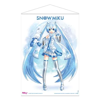 Hatsune Miku Wallscroll Snow Miku 50 x 70 cm