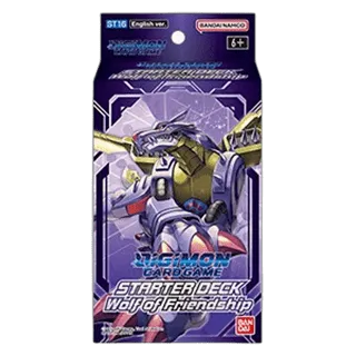 DIGIMON CARD GAME: STARTER DECK: WOLF OF FRIENDSHIP (+1 ERRATA PACK) [ST-16]