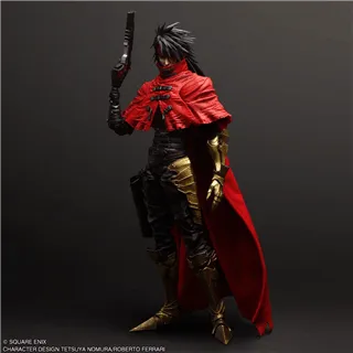 Final Fantasy VII Rebirth Play Arts Kai Action Figure Vincent Valentine 28 cm