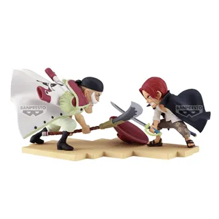 ONE PIECE - Edward Newgate VS Shanks - Figure WCF Log Stories 13cm