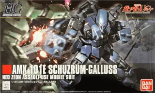 GUNDAM - HGUC 1/144 AMX-101E Schuzrum-Galluss