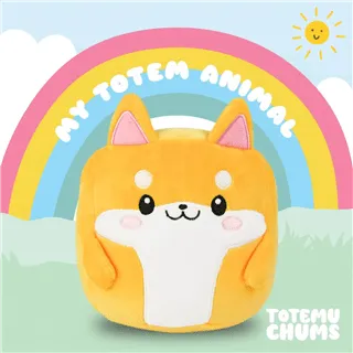 Totemu Chums Cute ´n´ Kawaii Plush Figure Dog 19 cm