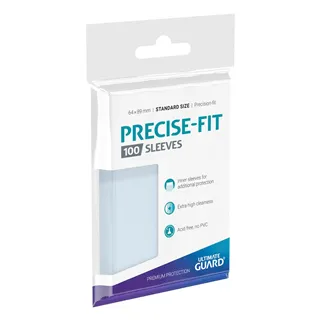 Ultimate Guard Precise-Fit Sleeves Standard Size 64 x 89 mm (100 Sleeves)