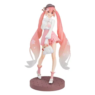 Character Vocal Series 01: Hatsune Miku Pop Up Parade PVC Statue Sakura Miku: Hanami Outfit Ver. 23 cm